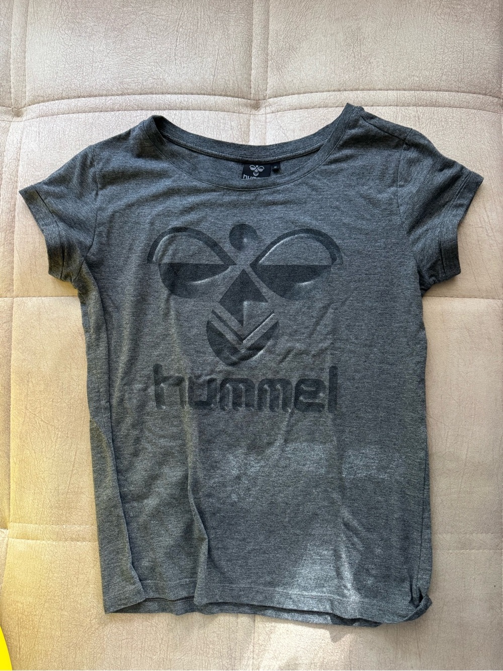 Hummel Charcoal Logo Tee